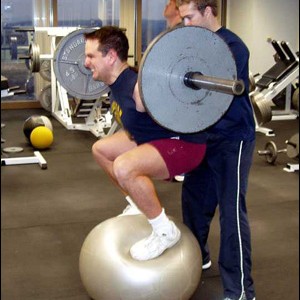 stability-ball-squat